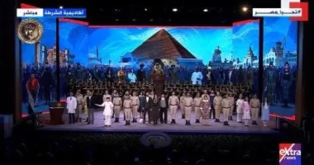 حفل عيد الشرطة بحضور الرئيس السيسى