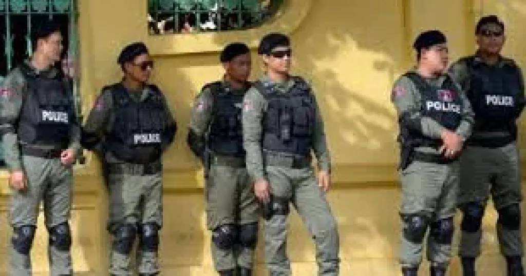 شرطة كمبوديا 