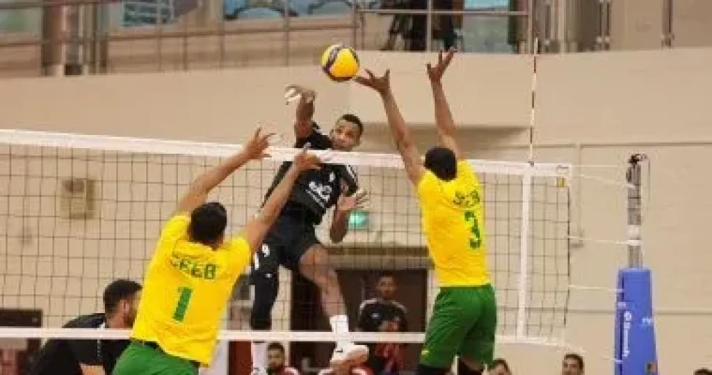 فريق رجال الكرة الطائرة بالنادى الأهلى