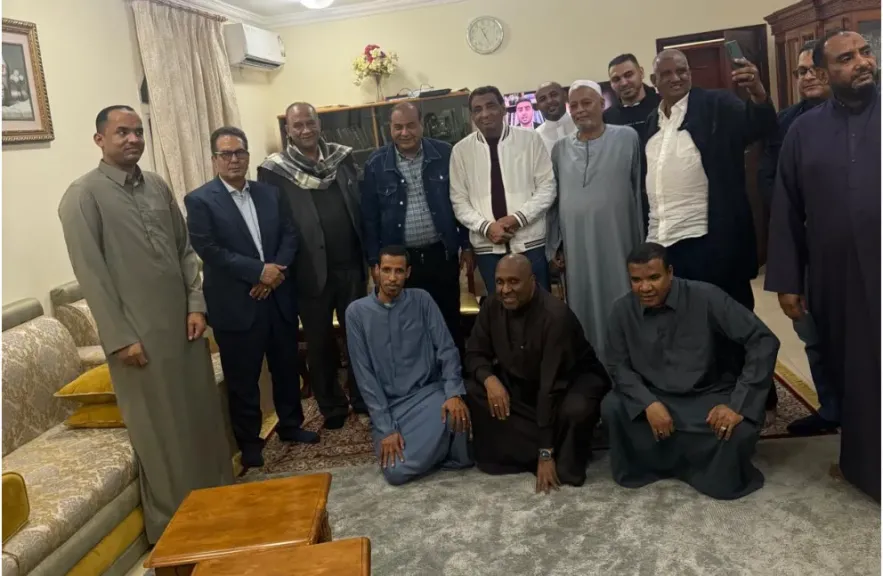 جانب من لقاء الجالية المصرية بالدوحة
