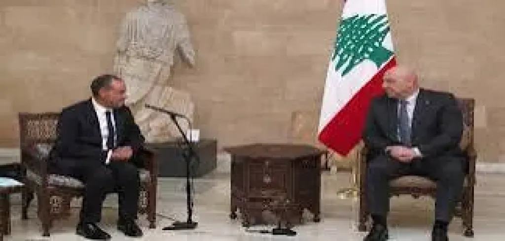 وزير الخارجية ونظيرة اللبناني 