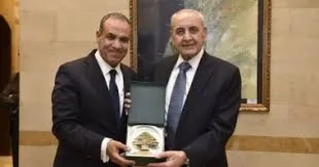 وزير الخارجية ورئيس مجلس البرلمان اللبناني 