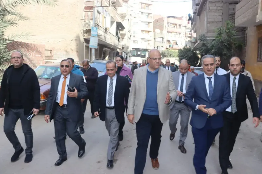رئيس جهاز حماية المستهلك و محافظ  القليوبية يقودان حملات رقابية مفاجئة على الاسواق 