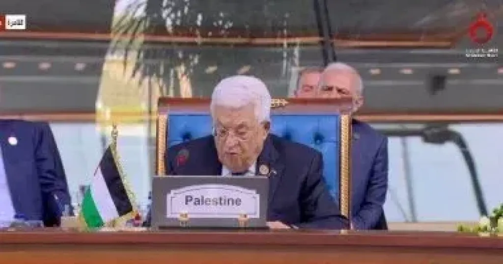 الرئيس الفلسطينى
