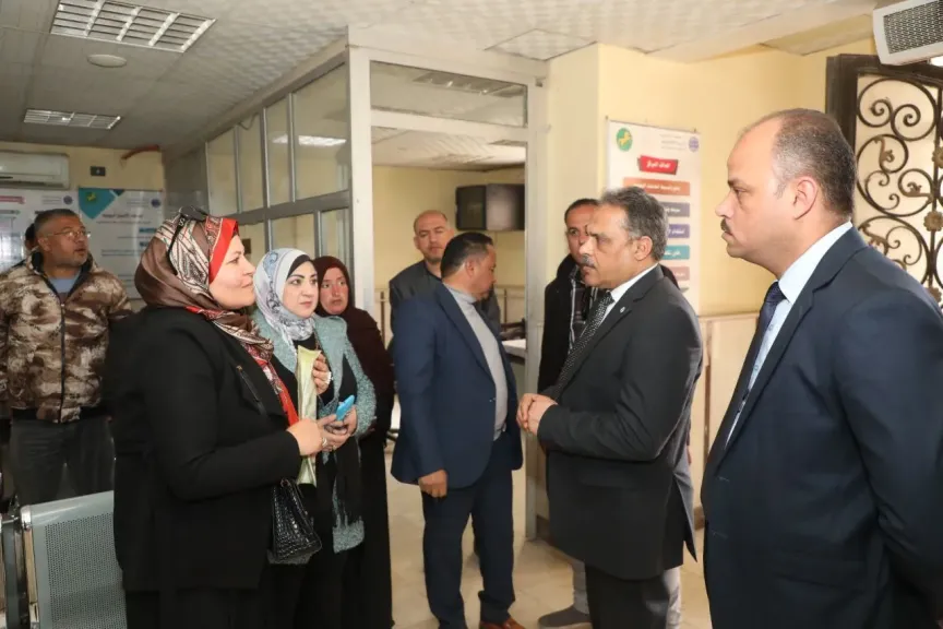 جانب من الزيارة 