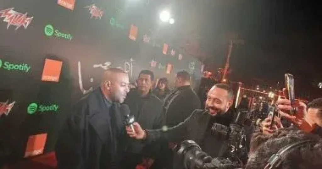 تامر عاشور فى حفل توقيع ألبوم أحمد سعد