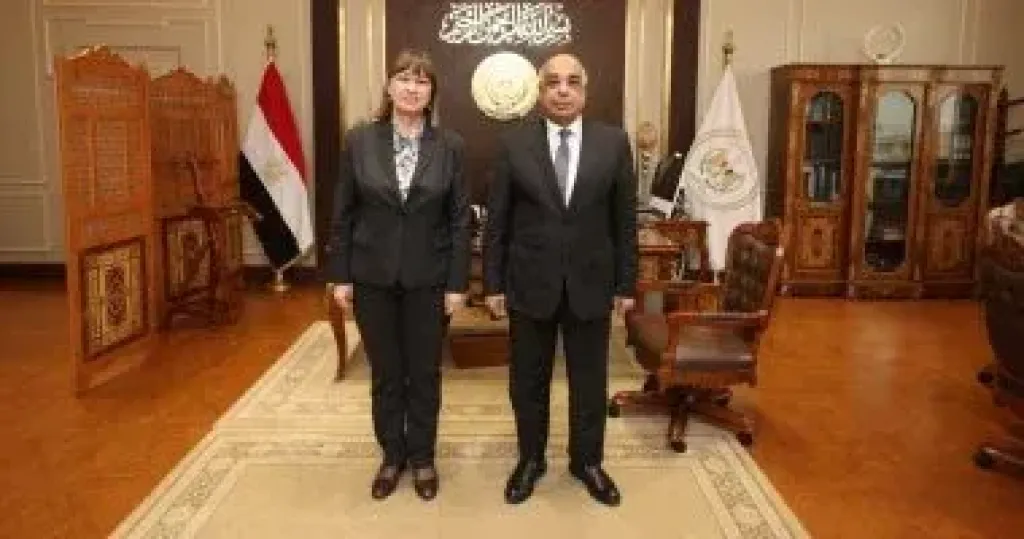 وزير العدل يستقبل المنسق المقيم للأمم المتحدة في مصر