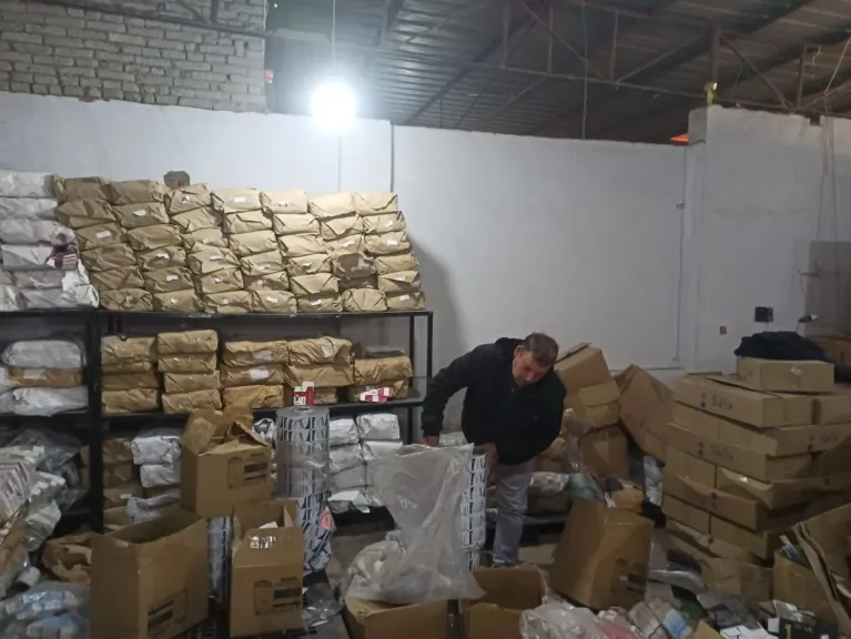 جانب من المضبوطات