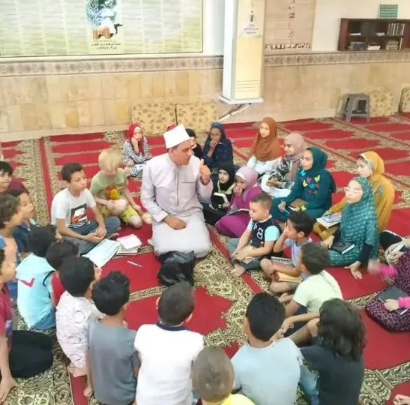 تكريم  المشايخ ورجال الدين الإسلامي 