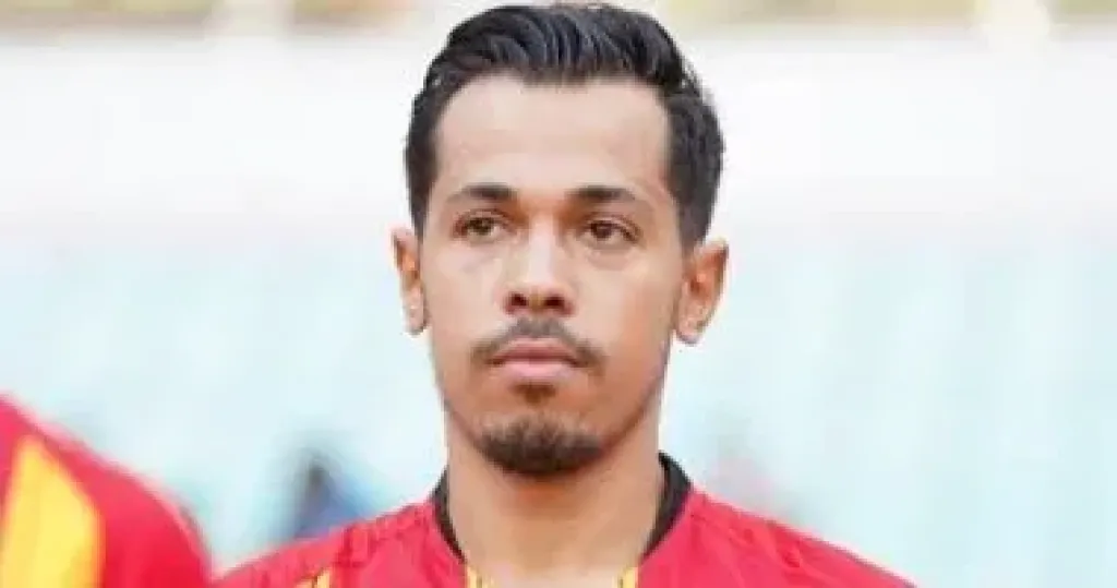 رشاد العرفاوى لاعب الافريقى والمنضم حديثا الى فريق غزل المحلة