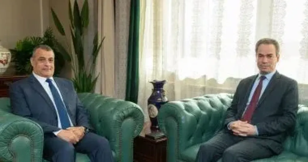 وزير الدولة للإنتاج الحربي يستقبل رئيس الهيئة الوطنية للإعلام