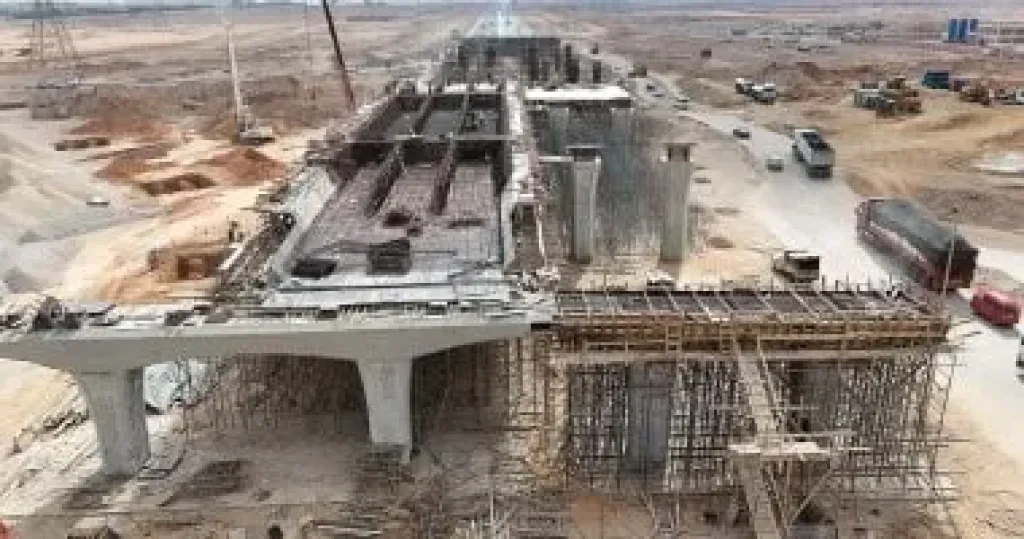 مشروع خط سكة حديد الروبيكى العاشر من رمضان بلبيس
