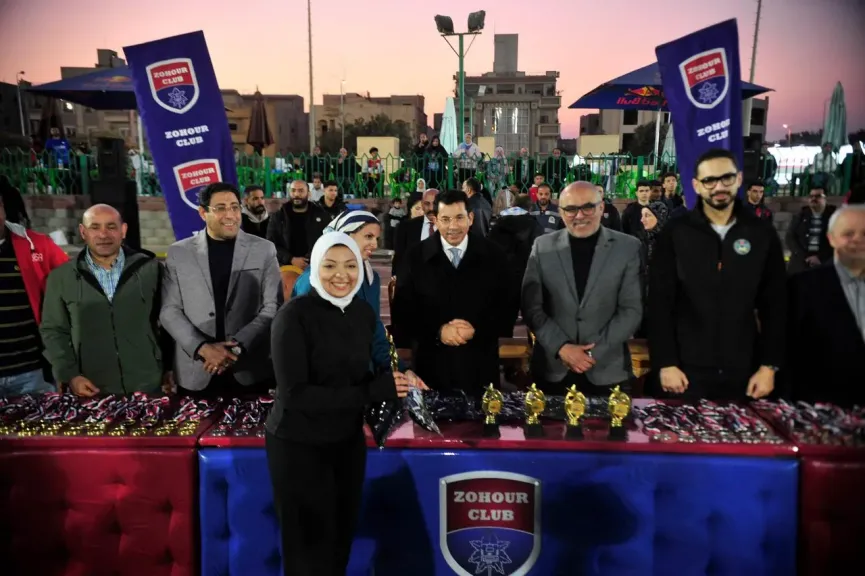 «الزهور» يتوج بالدرع العام لبطولة الجمهورية  للياقة.