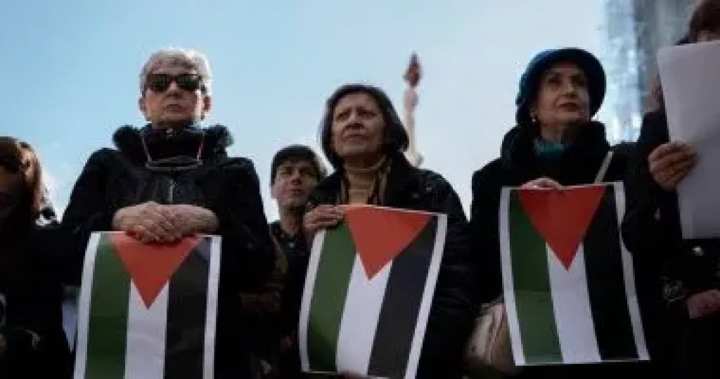 احتجاجات دعم فلسطين