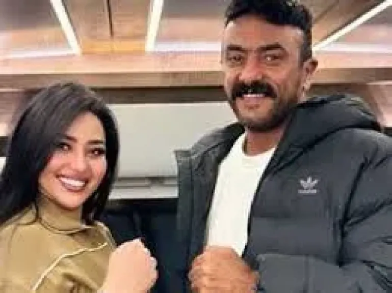 أحمد العوضى ورحمة محسن