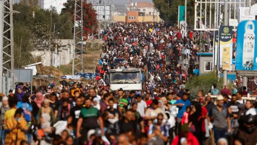 النازحين الفلسطينيين