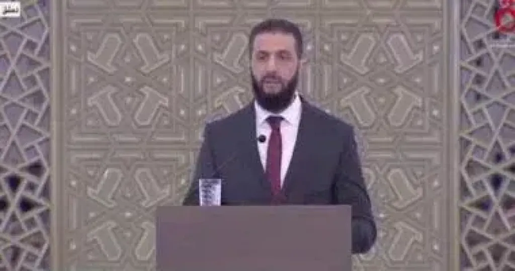 الرئيس السورى أحمد الشرع