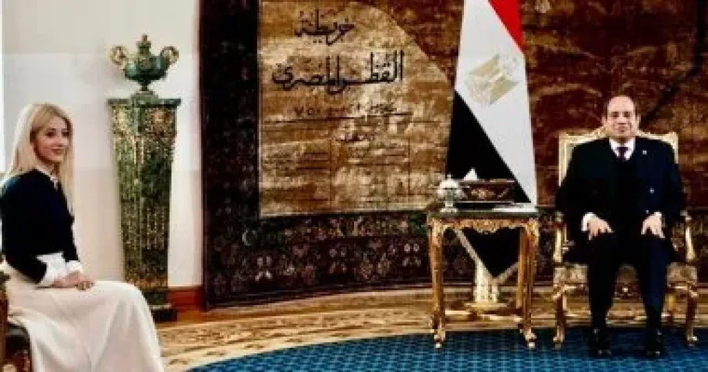 الرئيس السيسي يستقبل رئيسة البرلمان القبرصي