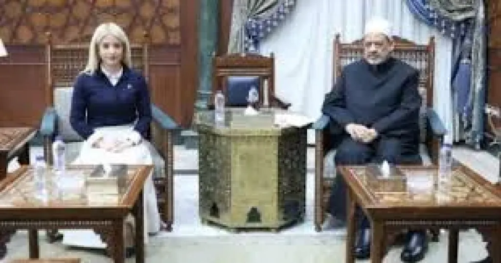 شيخ الأزهر ورئيس مجلس النواب القبرصي