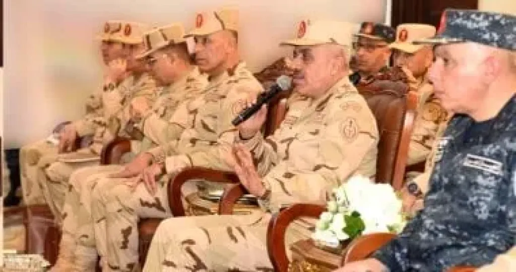 الفريق أحمد خليفة يشهد المرحلة الرئيسية لمشروع مراكز القيادة التعبوى