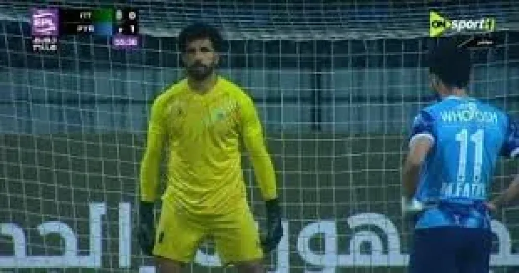 ركلة الجزاء التى سجلها مصطفى فتحى