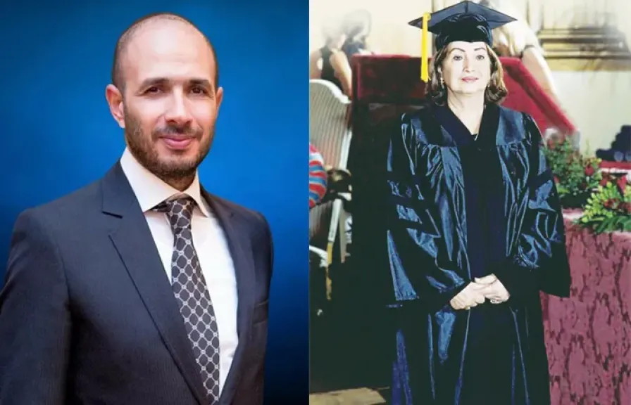الدكتورة سعاد كفافى وخالد الطوخي