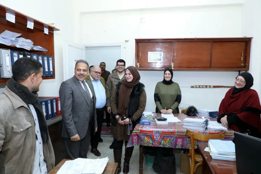 جانب من التهنئة 