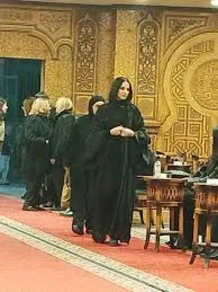 عزاء والدة زوجه تامر هجرس