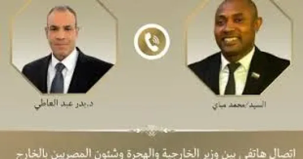 وزيرا خارجية مصر وجزر القمر 