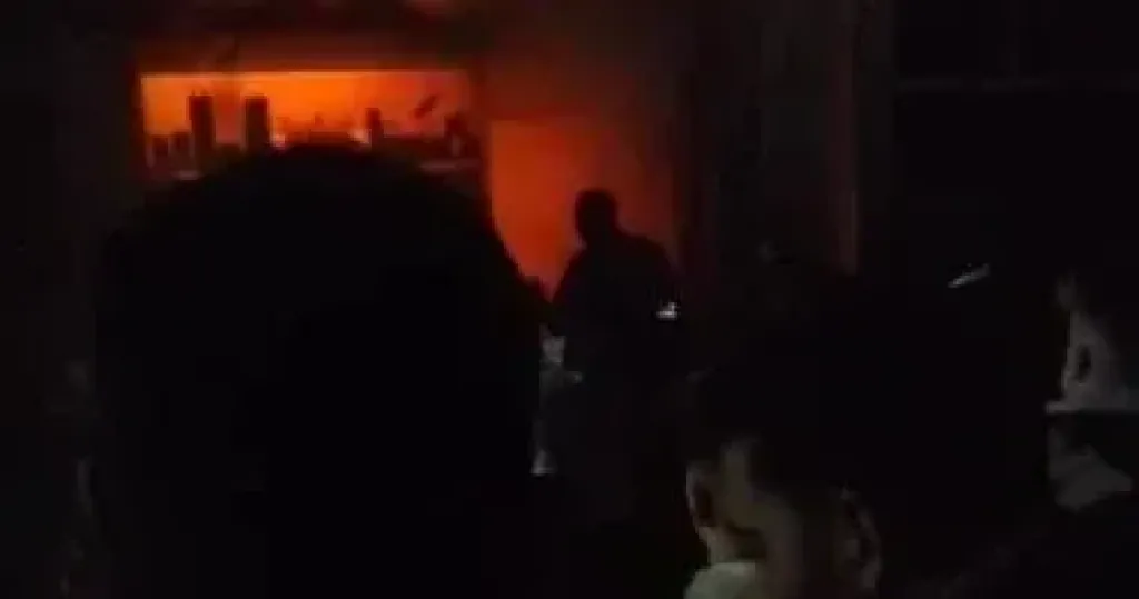 إندلاع حريق 