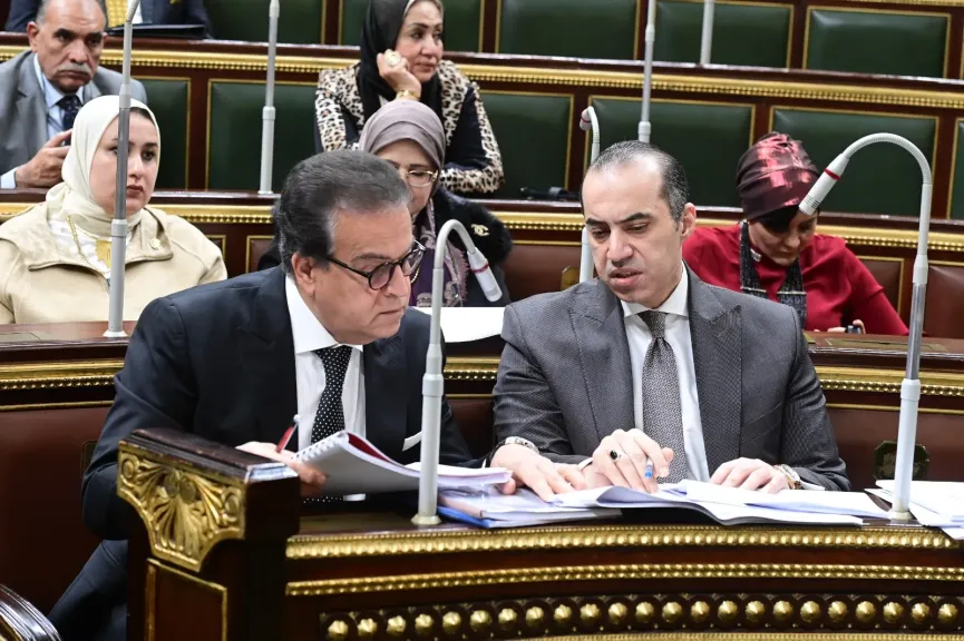 الدكتور خالد عبد الغفار بمجلس النواب