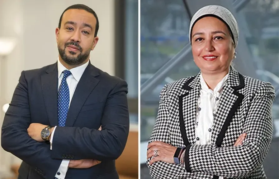 لبنى هلال و محمد نصر 