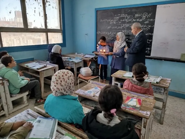 جانب من الزيارة 
