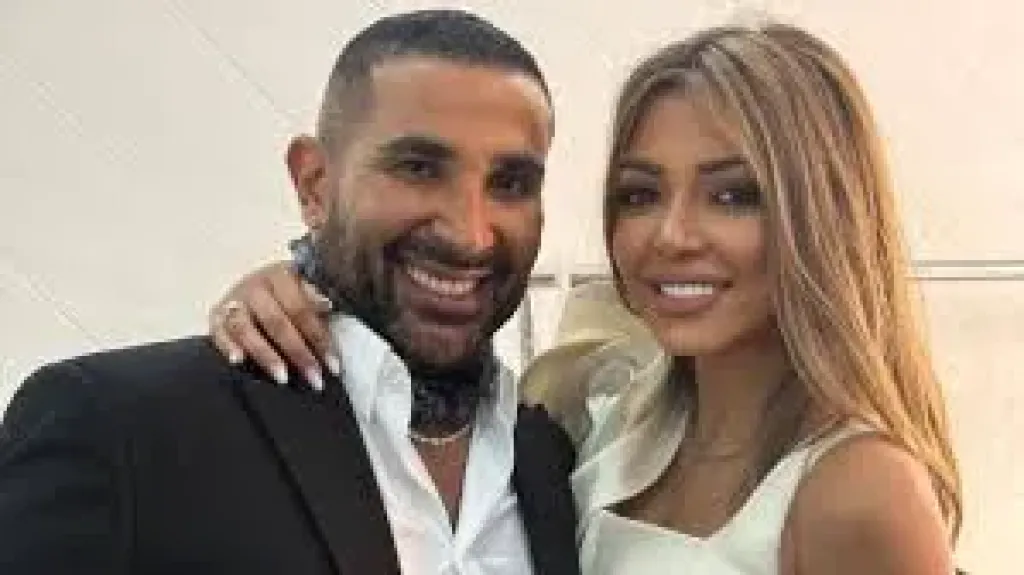 أحمد سعد و زوجته عليا بسيوني