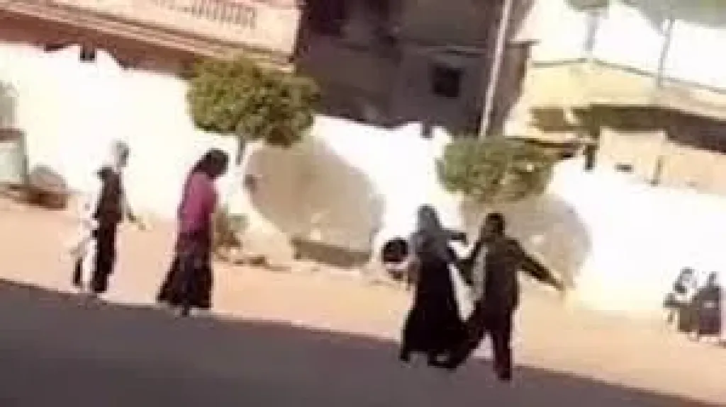 حادث التعدي على طالبين