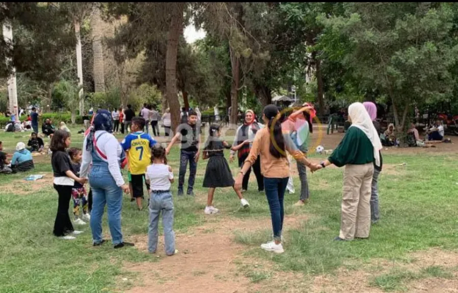 الحدائق فى العيد