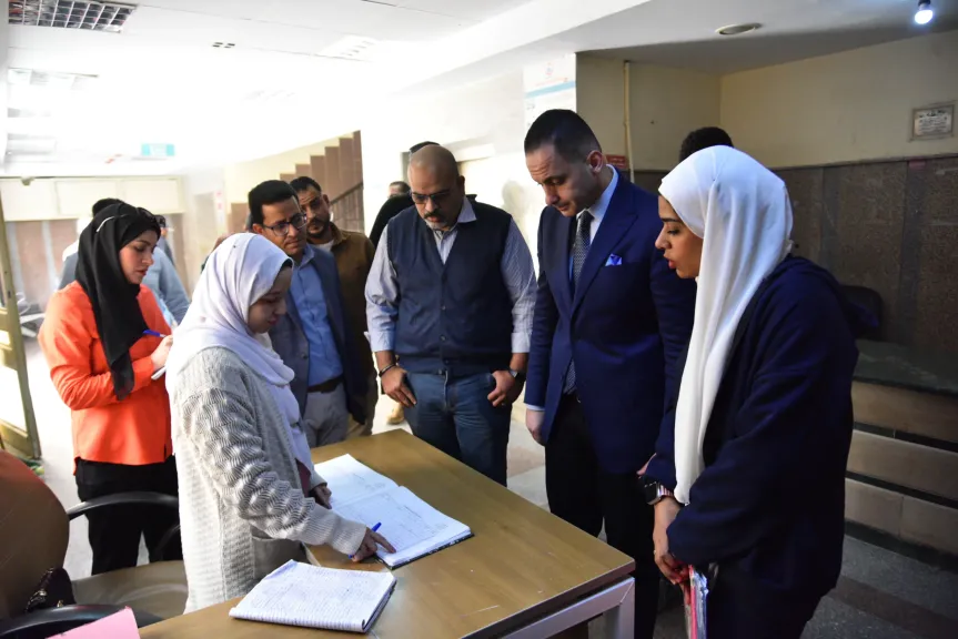 جانب من الزيارة