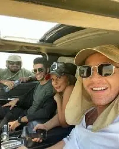 مرقس عادل ومينا مسعود وإيمان العاصي ومحمود حجازي