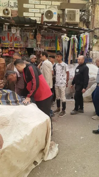 جانب من الاشغالات