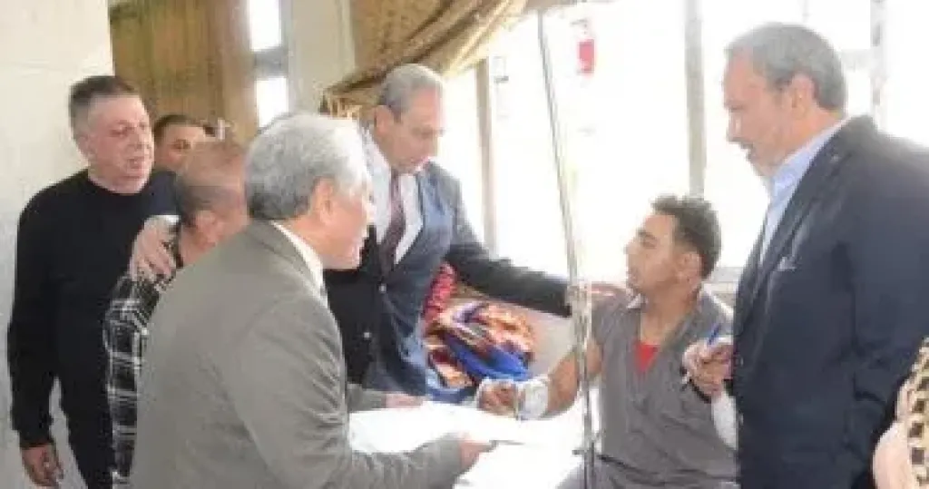 توفير فرصة عمل للعامل ضحية حادث "سيرك طنطا"