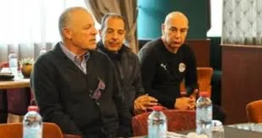أبو ريدة وحسام حسن