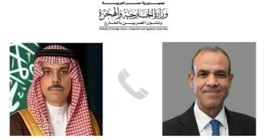 وزير الخارجية ونظيره السعودى