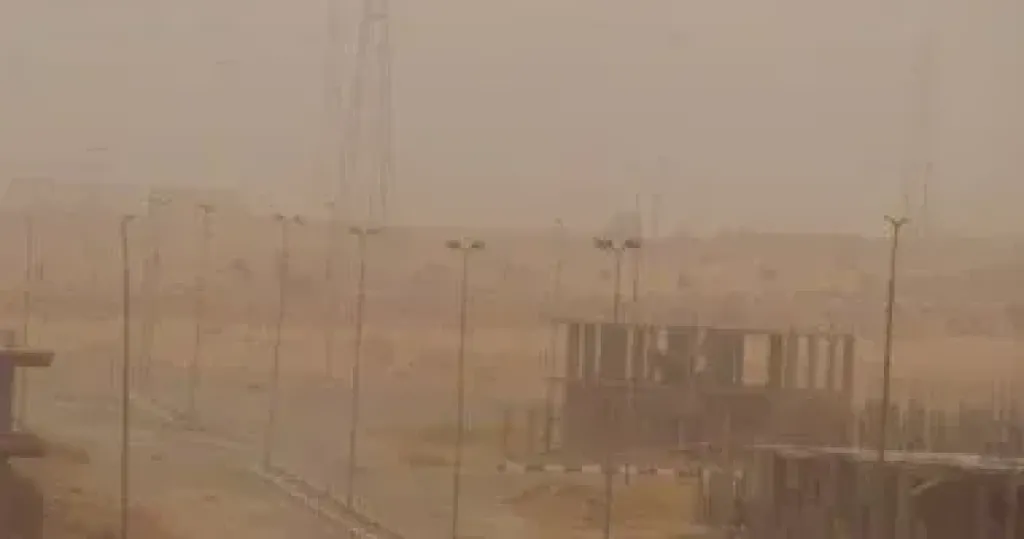 عاصفة ترابية - أرشيفية