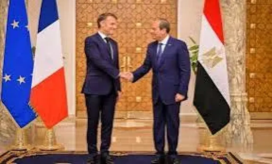 السيسي وماكرون 