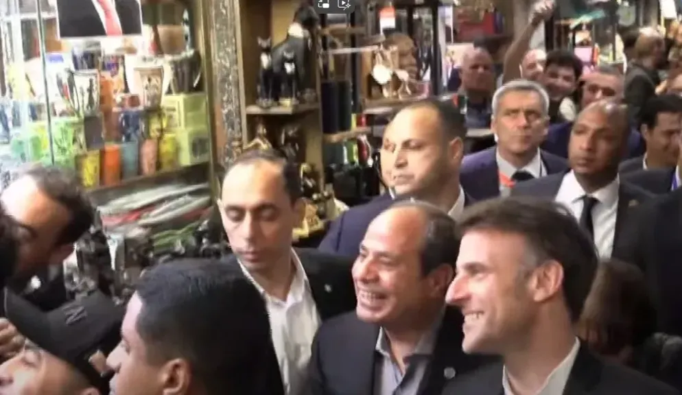 السيسي وماكرون 