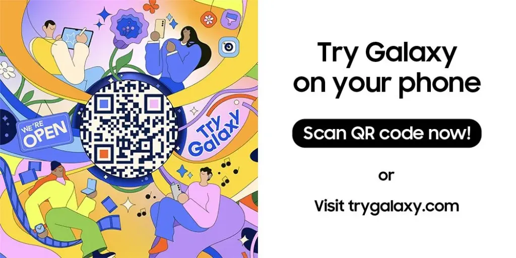 تطبيق Try Galaxy 