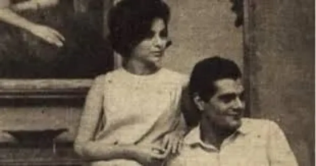 عمر الشريف وفاتن حمامة
