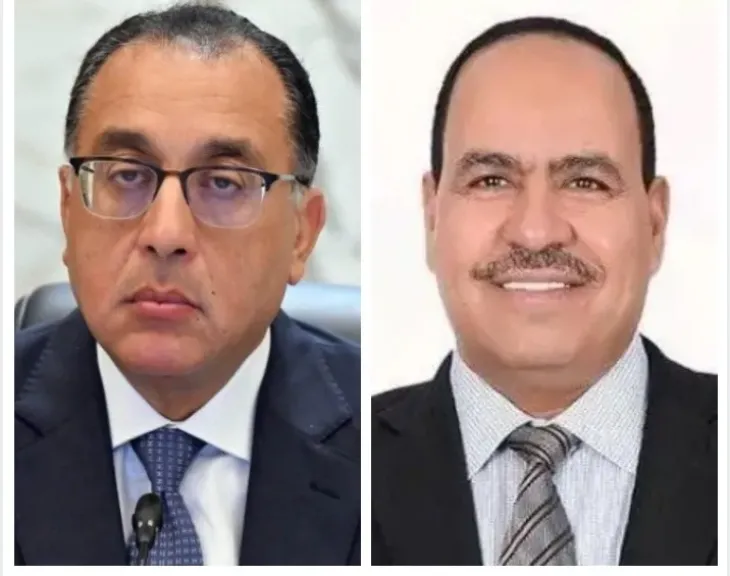 النائب أحمد قورة والدكتور مصطفى مدبولى