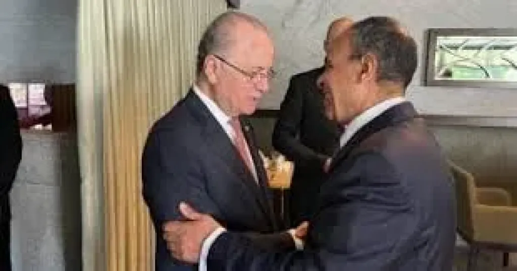 وزير الخارجية ورئيس الوزراء الفلسطيني 