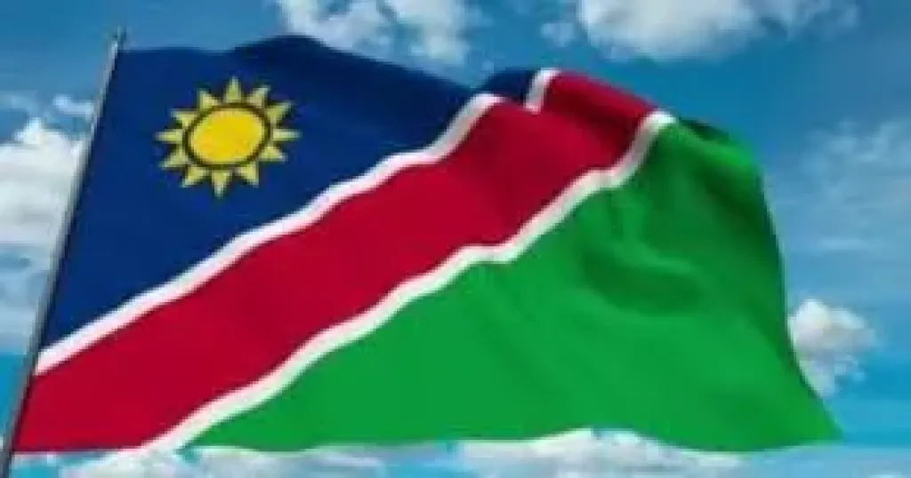 علم ناميبيا 